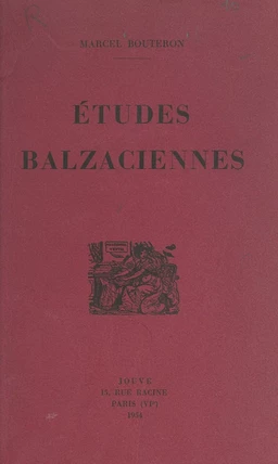 Études balzaciennes