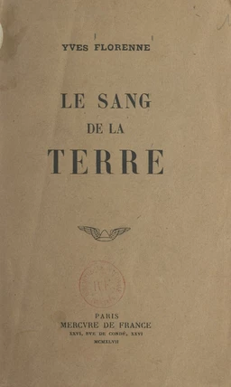 Le sang de la Terre