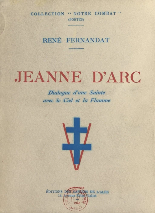 Jeanne d'Arc - René Fernandat - FeniXX réédition numérique