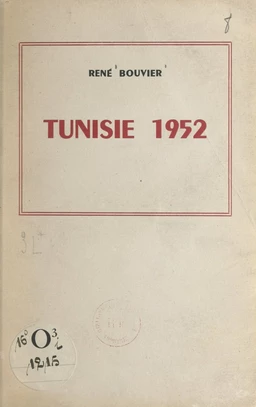 Tunisie 1952