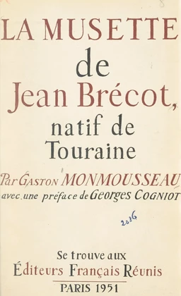 La musette de Jean Brécot, natif de Touraine