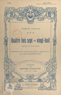 Quatre fois sept = vingt-huit