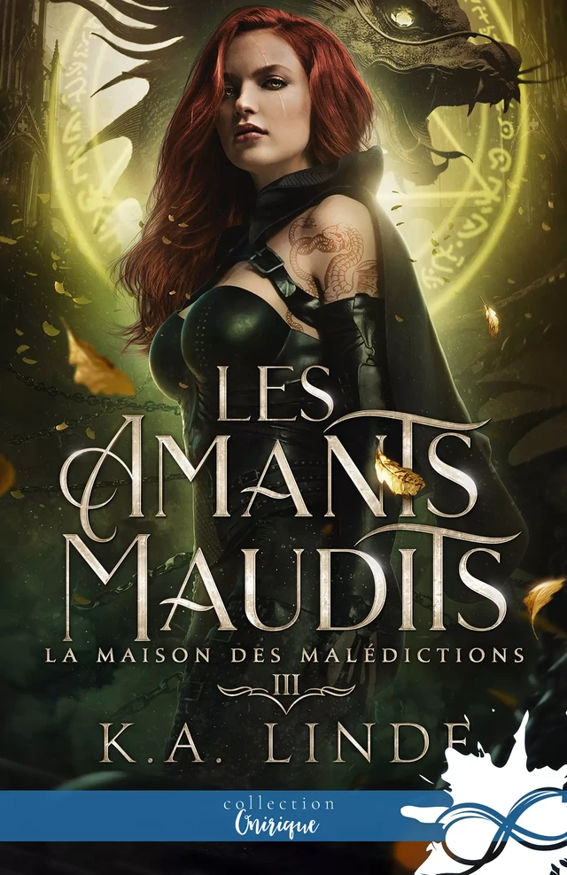 La Maison des malédictions - K.A. Linde - Collection Infinity