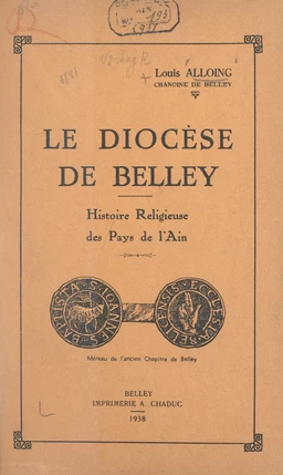 Le diocèse de Belley