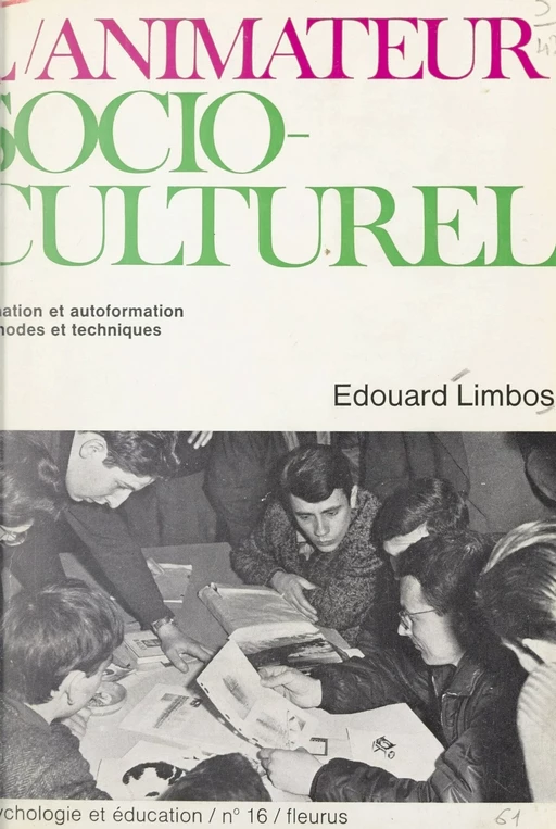 L'animateur socio-culturel - Édouard Limbos - FeniXX réédition numérique