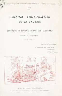 L'habitat peu-richardien de La Sauzaie, commune de Soubise (Charente-Maritime)