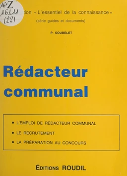 Rédacteur communal