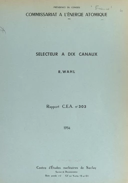 Sélecteur à dix canaux