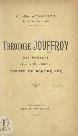 Théodore Jouffroy des Pontets