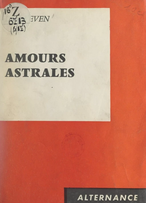 Amours astrales - Daniel Even - FeniXX réédition numérique