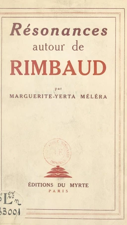 Résonances autour de Rimbaud