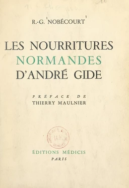 Les nourritures normandes d'André Gide