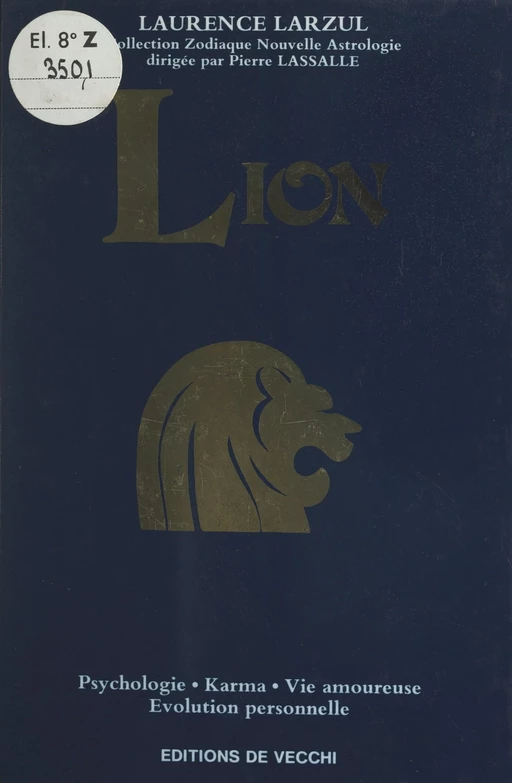 Lion - Laurence Larzul - FeniXX réédition numérique