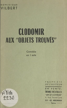 Clodomir aux "Objets trouvés"