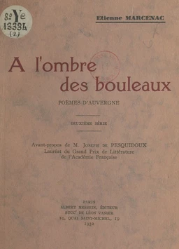 À l'ombre des bouleaux