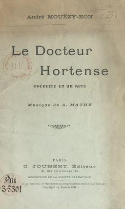 Le Docteur Hortense