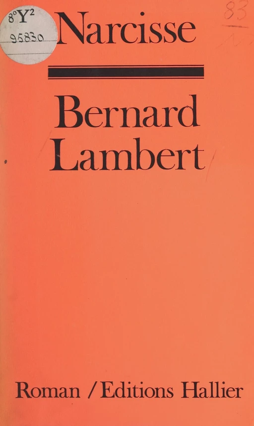 Narcisse - Bernard Lambert - FeniXX réédition numérique