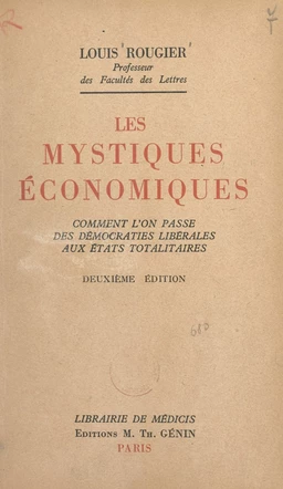 Les mystiques économiques