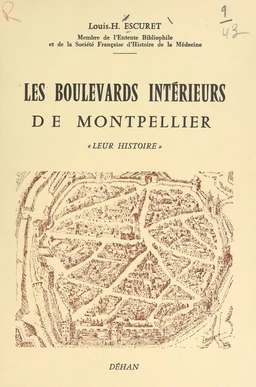 Les boulevards intérieurs de Montpellier