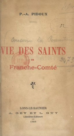 Vie des Saints de Franche-Comté