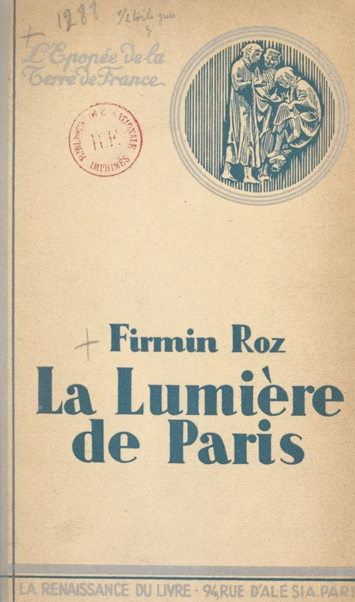 La lumière de Paris - Firmin Roz - FeniXX réédition numérique