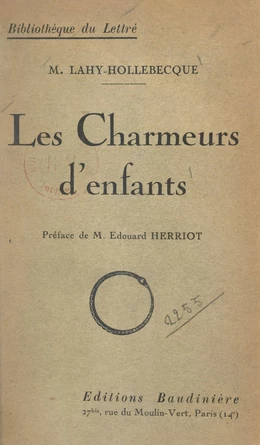 Les charmeurs d'enfants