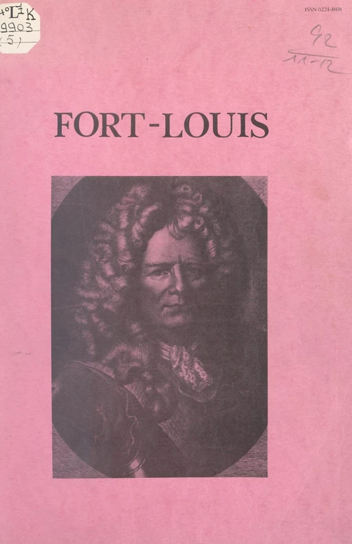 Fort-Louis, monographie d'un petit village ou le destin d'une ville de Louis XIV (5). Lexique des noms propres - Jean-François Blattner - FeniXX réédition numérique