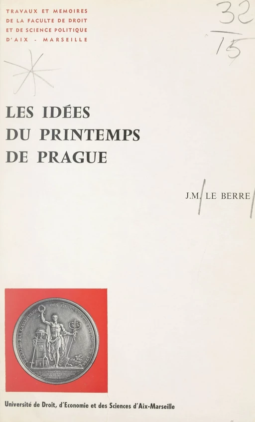 Les idées du Printemps de Prague - Jean-Michel Le Berre - FeniXX réédition numérique