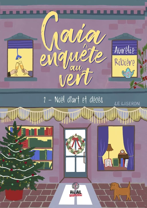 Noël d'art et décès - Aurélie Ribière - Real Suspense