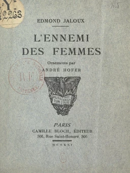 L'ennemi des femmes