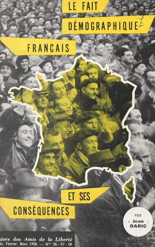 Le fait démographique français et ses conséquences - Jean Daric - FeniXX réédition numérique