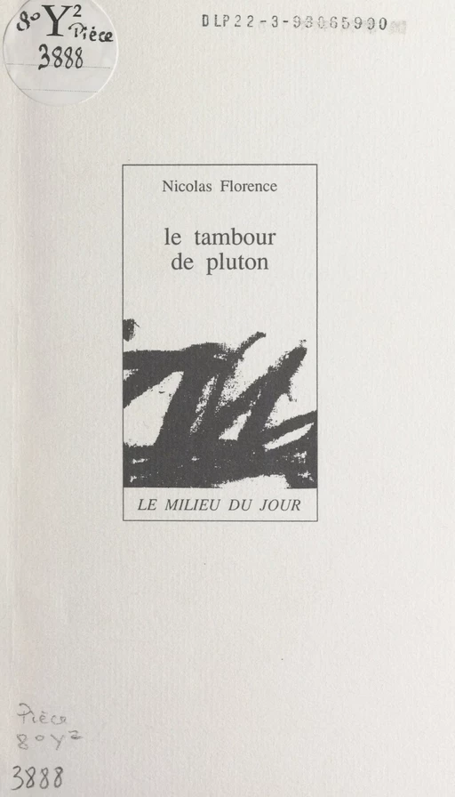 Le tambour de Pluton - Nicolas Florence - FeniXX réédition numérique