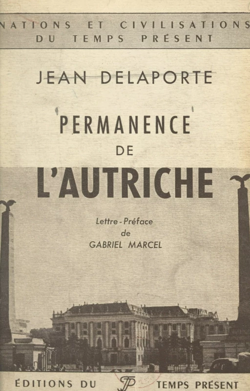 Permanence de l'Autriche - Jean Delaporte - FeniXX réédition numérique