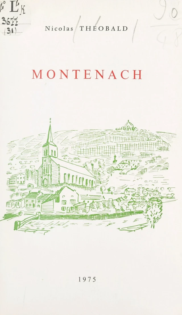 Montenach - Nicolas Théobald - FeniXX réédition numérique