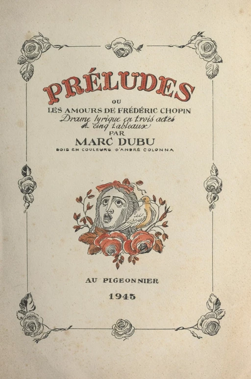 Préludes - Marc Dubu - FeniXX réédition numérique