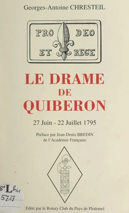 Le drame de Quiberon, 27 juin-22 juillet 1795