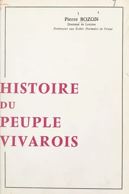 Histoire du peuple vivarois