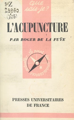 L'acupuncture