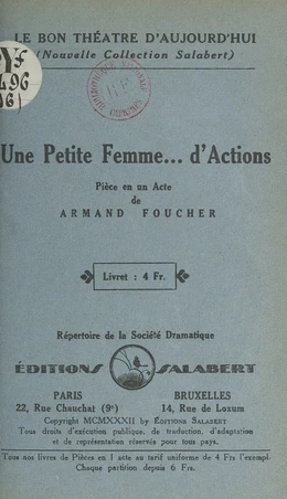 Une petite femme... d'actions