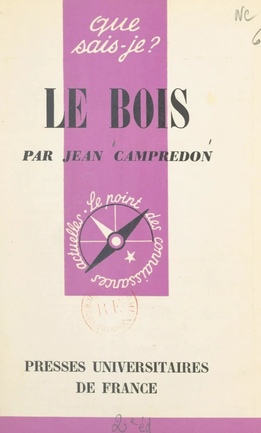 Le bois - Jean Campredon - FeniXX réédition numérique