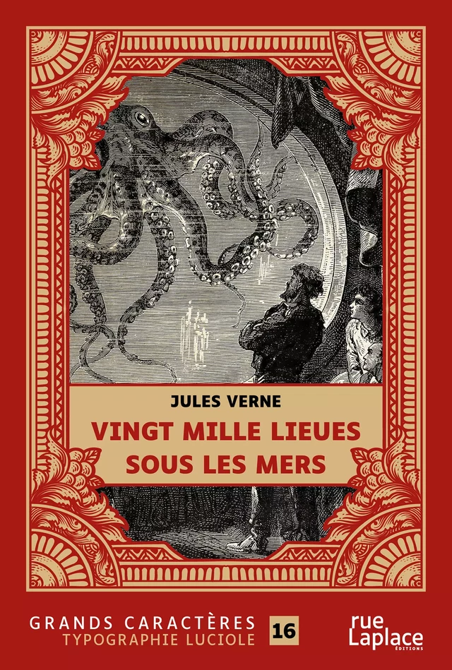 Vingt mille lieues sous les mers - Jules Verne - rueLaplace éditions