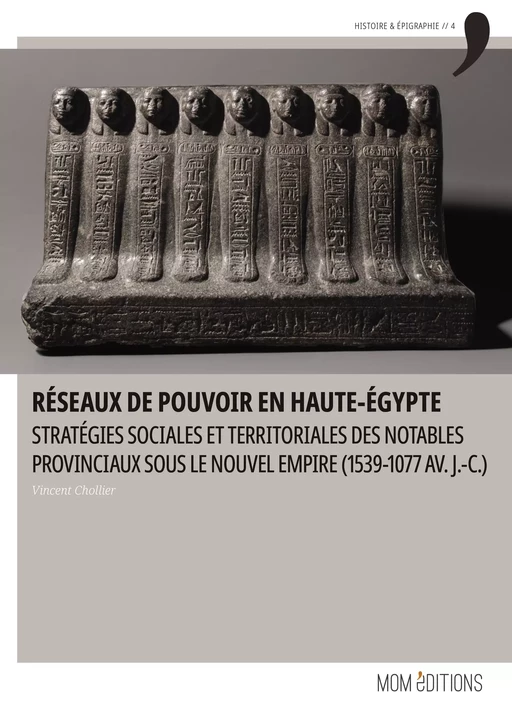 Réseaux de pouvoir en Haute-Égypte - Vincent Chollier - MOM Éditions