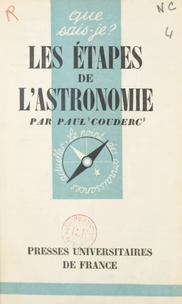 Les étapes de l'astronomie