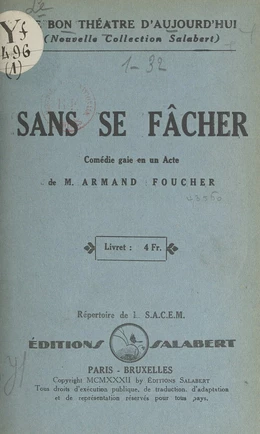 Sans se fâcher