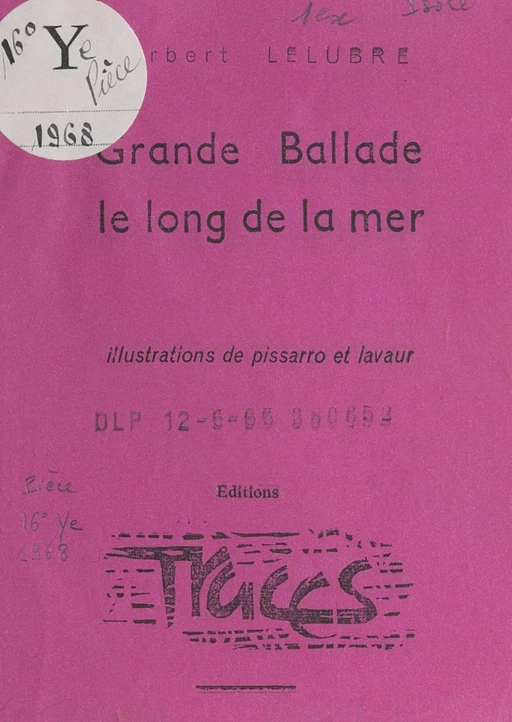 Grande ballade le long de la mer - Norbert Lelubre - FeniXX réédition numérique