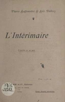 L'intérimaire