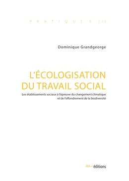 L’écologisation du travail social