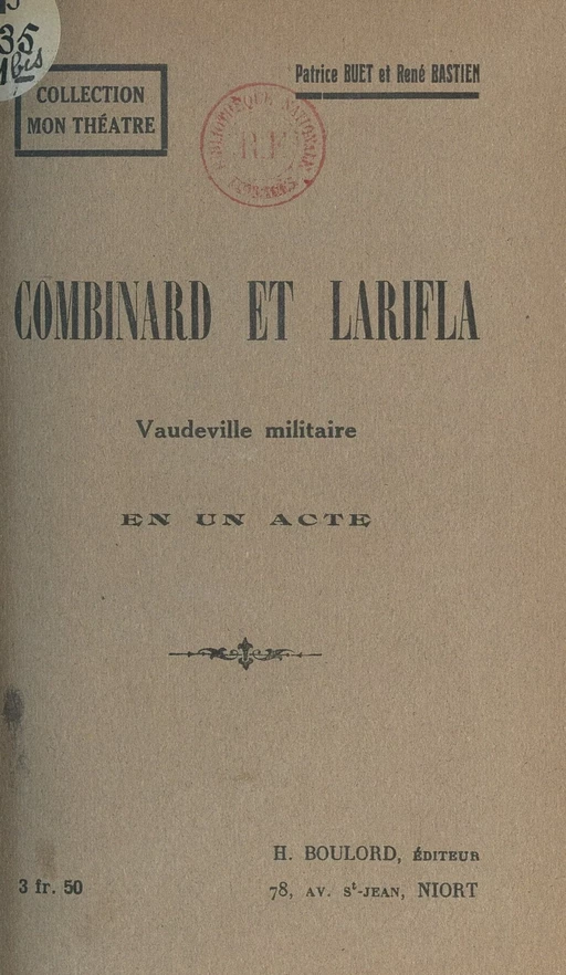 Combinard et Larifla - René Bastien, Patrice Buet - FeniXX réédition numérique