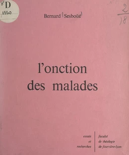 L'onction des malades