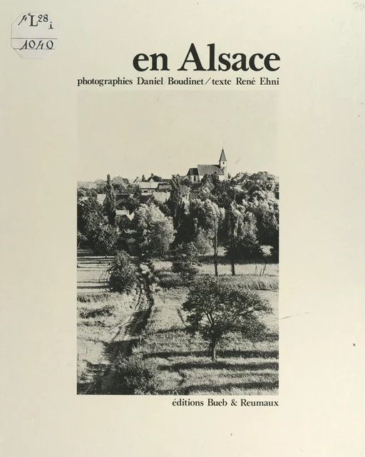 En Alsace - René Nicolas Ehni - FeniXX réédition numérique